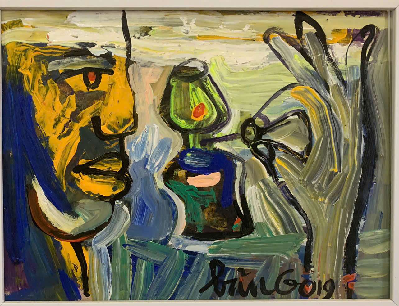 Tranh của họa sỹ Đỗ Bảng