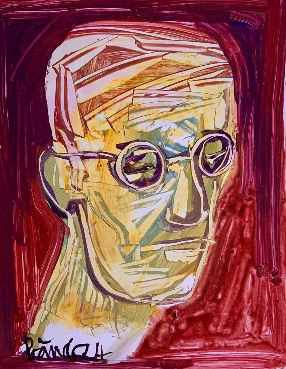 Tranh của họa sĩ Đỗ Bảng